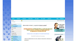 Desktop Screenshot of farmaciaveterinaria.com